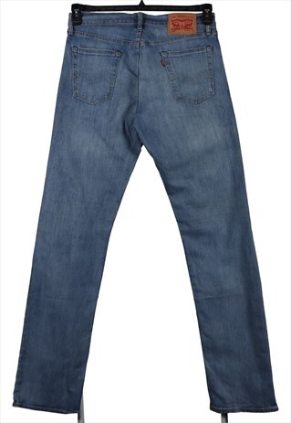 Vintage 90's Levi's Jeans / Pants 514 Denim Slim Blue 34