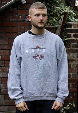 VINTAGE SAN FRANCISCO 49ERS ADIDAS SWEATSHIRT LARGE