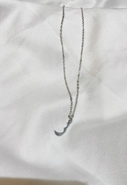 Zain - Z Arabic initial Necklace - Silver Finish