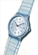 CASIO MQ-24 CLEAR BLUE ANALOGUE WATCH (JAPAN IMPORT)