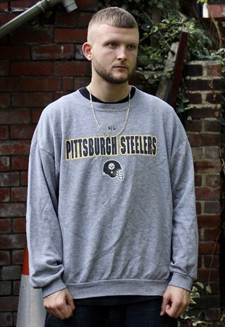 VINTAGE PITTSBURGH STEELERS SWEATSHIRT LARGE