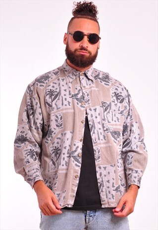 VINTAGE AZTEC FESTIVAL SHIRT