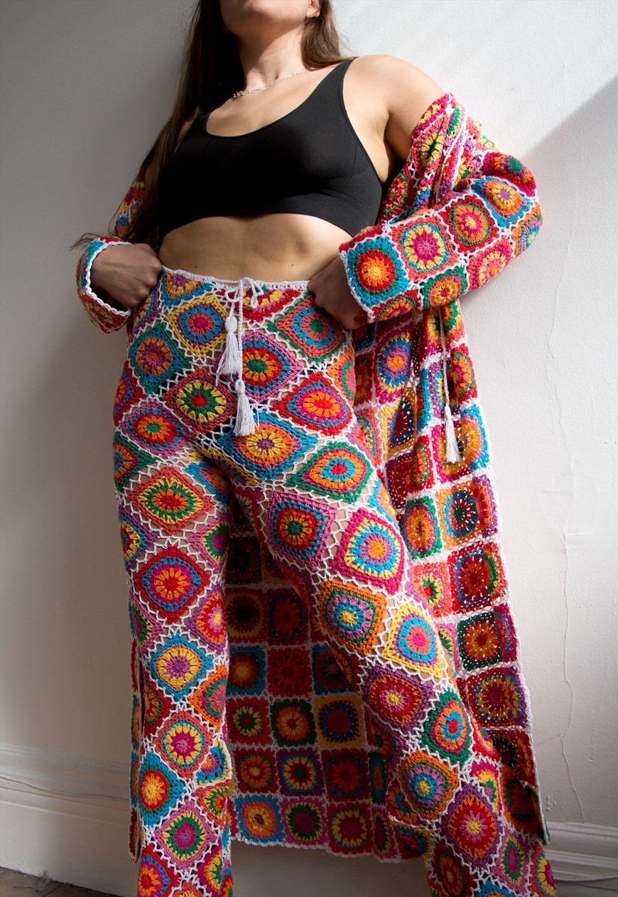 Floor length Cardigan Wild Orange Tree