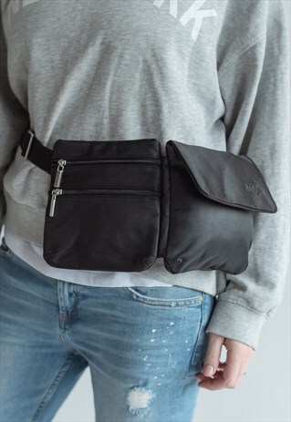 VINTAGE Y2K MINIMAL BUM BAG