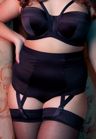 CANDACE NOIR GIRDLE PANTY CURVE