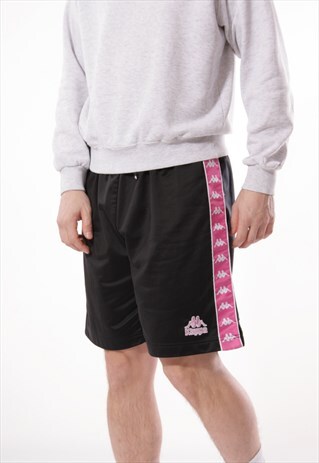 VTG VINTAGE RARE KAPPA LOGO STRIPES OVERSIZED SHORTS 12855