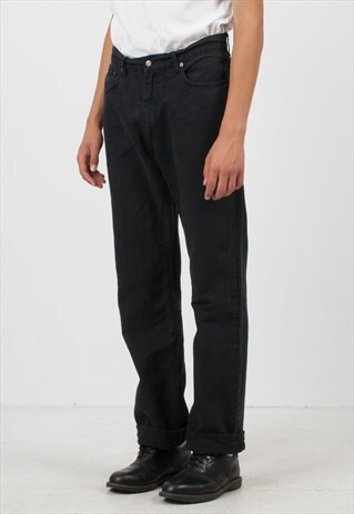 VINTAGE BLACK MARLBORO CLASSIC DENIM JEANS