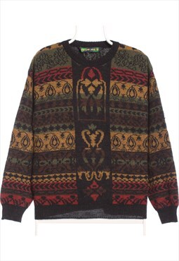 Vintage 90's Frank Alexs Jumper / Sweater Crewneck Knitted B