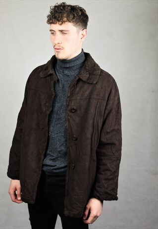 VINTAGE / SUEDE STYLE / JACKET