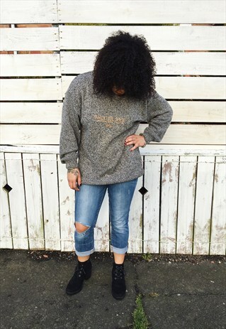 GREY SWEATER SHOP JUMPER
