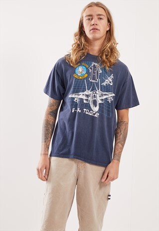 VINTAGE TOP GUN GRAPHIC T-SHIRT