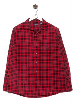 Vintge  Ralph Lauren Chaps Flannel Shirt Checkered Pattern R