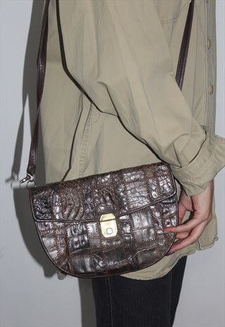 VINTAGE 90' AMAZING SMALL LEATHER BAG