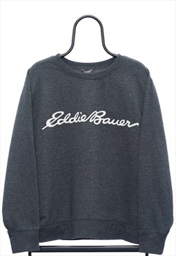 Vintage Eddie Bauer Grey Sweatshirt Womens