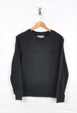 Vintage Calvin Klein Sweater Black Ladies Small