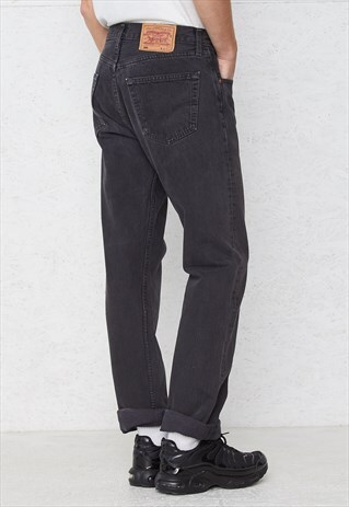 VINTAGE GREY LEVI'S 501 FIT DENIM JEANS