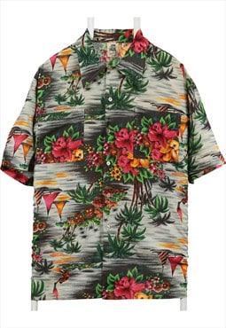 Vintage 90's CALIFORNIA Shirt Hawaii Short Sleeve Button Up