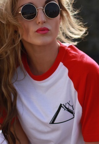 RED BASEBALL T-SHIRT