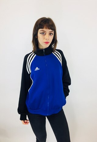 VINTAGE ADIDAS 3 STRIPE TRACK JACKET