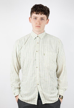 VINTAGE CHECK FLANNEL SHIRT