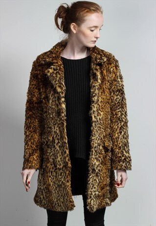 VINTAGE FAUX FUR JACKET