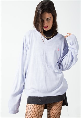 VINTAGE POLO RALPH LAUREN KNIT JUMPER / S500