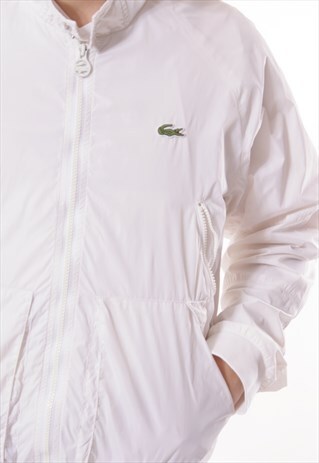 VINTAGE VTG RARE LACOSTE SHELL JACKET LOGO OVERSIZED 12984