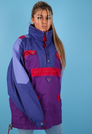 VINTAGE SKI JACKET IN MULTI NJ668