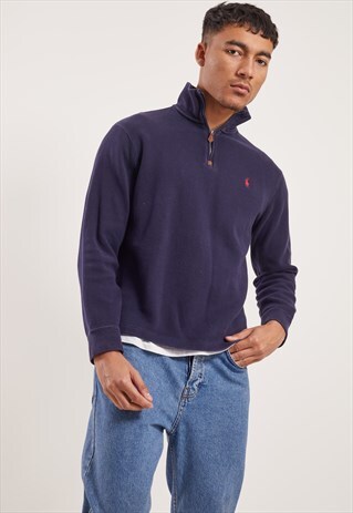 VINTAGE RALPH LAUREN 1/4 ZIP SWEATSHIRT