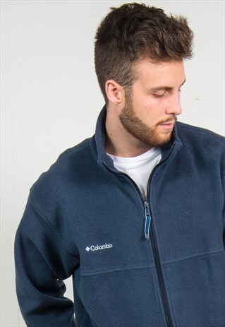 COLUMBIA BLUE FLEECE JACKET