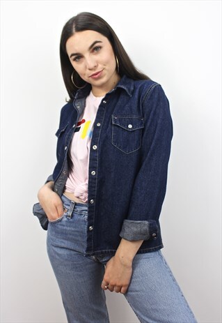 90'S RETRO DENIM SHIRT