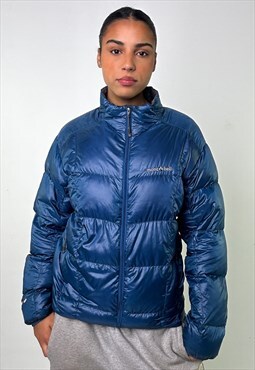 Navy Blue 90s Mont Bell Puffer Jacket Coat