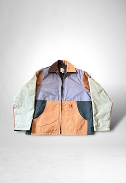 Vintage Upcycled Reworked Carhartt Abstract Patchwork Jacket