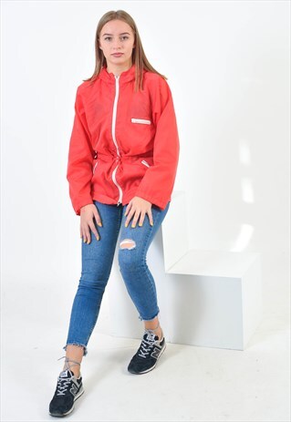 VINTAGE WINDBREAKER RAIN PARKA JACKET