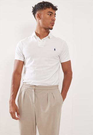 VINTAGE RALPH LAUREN SHORT SLEEVE POLO TOP
