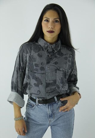 90'S STYLE SHIRT BLACK