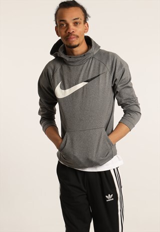 VINTAGE NIKE PRINTED LOGO HOODIE