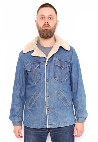 VINTAGE WRANGLER DENIM JACKET WRANGE COAT