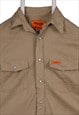 VINTAGE 90'S WRANGLER SHIRT DENIM LONG SLEEVE BUTTON UP