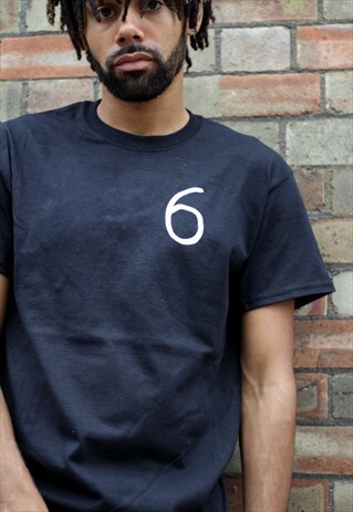 SALE - 6 BLACK TEE