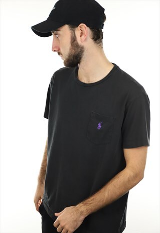 VINTAGE RALPH LAUREN SMALL LOGO T SHIRT TEE