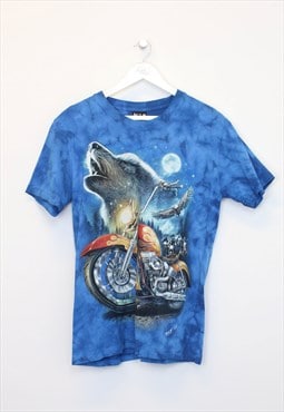 Vintage Unbranded t-shirt in blue. Best fits M