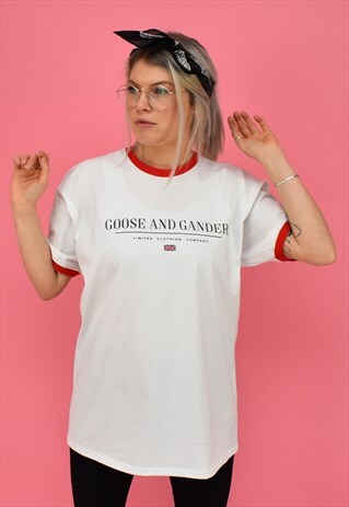 G&G UNISEX RED RINGER LTD S/S TEE