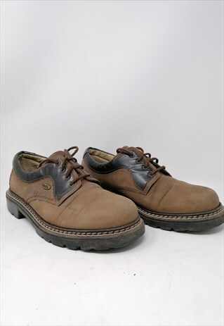 VINTAGE PURATEX BROGUES BROWN LEATHER