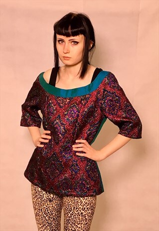 60S SILK / LUREX BLOUSE / TOP