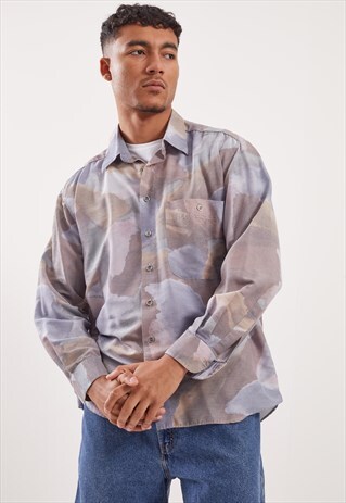 VINTAGE PATTERNED FESTIVAL LONG SLEEVE SHIRT