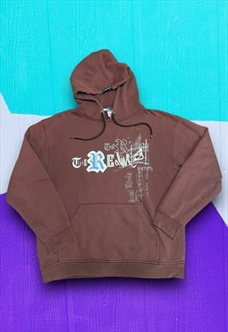 Vintage Realm Spell Out Surf Hoodie 