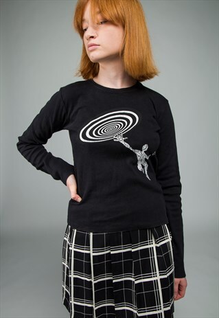 HAVE A NICE DAY LONG SLEEVE TOP