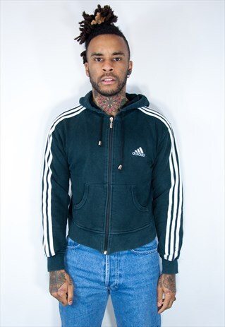 ADIDAS VINTAGE HOODIE BLACK
