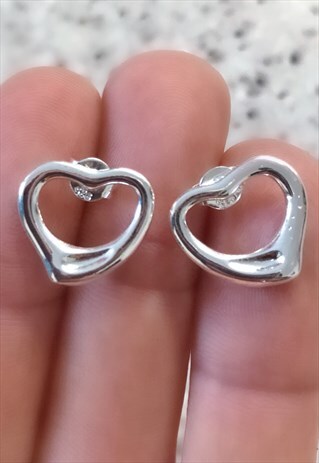HEART STUD EARRINGS